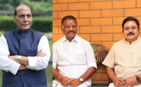 தேர்தல் பிரசாரத்திற்காக தமிழகம் வரும் பாஜக தலைவர்கள்..!  தேனி, தஞ்சையில் மத்திய பாதுகாப்புத்துறை அமைச்சர் பரப்புரை ...