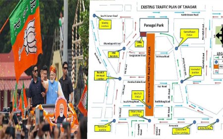 சென்னையில் மோடி ரோடு ஷோ.. தி. நகரில் நாளை போக்குவரத்து மாற்றம்.. எந்த பகுதிக்கு எப்படி செல்வது?