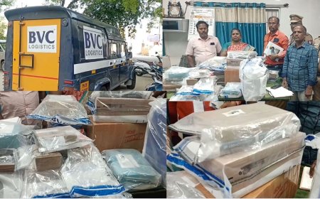 கூரியர் வாகனத்தில் வந்த ரூ. 4 கோடி மதிப்பிலான தங்கம், வெள்ளி பறிமுதல்! ஆவணமில்லனா ஆப்பு தான்!