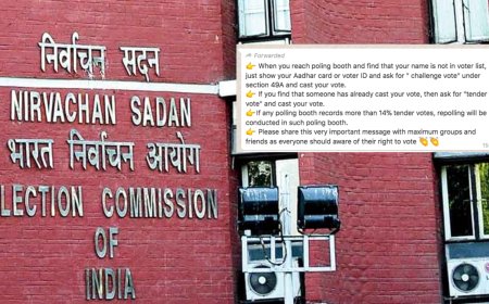 “வாட்ஸ்ஆப்பில் வருவதை நம்பாதீர்கள்” எல்லாமே உருட்டு.. எச்சரிக்கும் தேர்தல் ஆணையம்