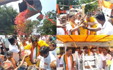 வட சென்னை வாக்காளர்களை இனிப்பாக கவரும் பால் கனகராஜ்... ஜிலுஜிலு பிரசாரம் ...