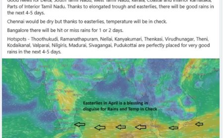 தமிழ்நாட்டில் சம்பவம்.. குட் நியூஸ் சொன்ன தமிழ்நாடு வெதர்மேன்.. சென்னை ஜில் ஆகுமா?