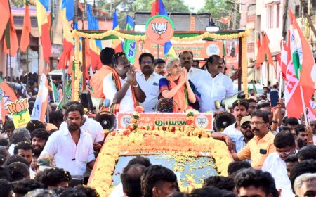 திமுகவுக்கு வந்தது செருக்கு...அத ஓட்டு மூலமா நொறுக்கு - வெளுத்து வாங்கிய நிர்மலா சீதாராமன்...