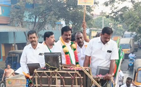 "வடசென்னை வஞ்சிக்கப்பட்டு வளராமல் இருக்கிறது...பாஜக வேட்பாளர் பால் கனகராஜ் வேதனை