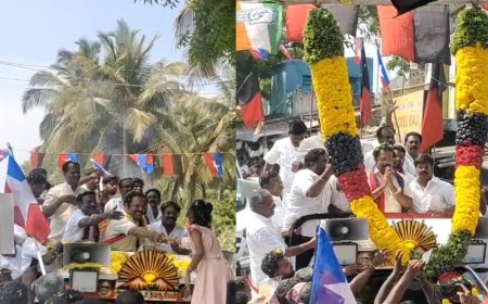 "மோடி ஆட்சி தொடர்ந்தால் இனி அவ்வளவுதான்..!" பாஜக அரசை விமர்சித்த கதிர் ஆனந்த்... வீடியோ பதிவு செய்த தேர்தல் அதிகாரிகள்...