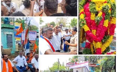 பெரியார் ஒழிக என பாஜகவினர் கோஷம்.. பஞ்சாயத்தை பைசல் செய்த போலீசார்..