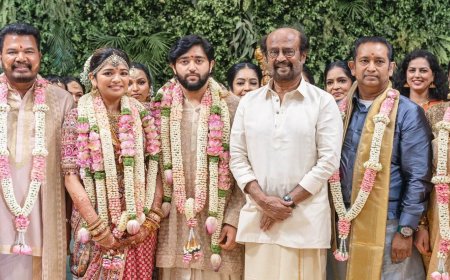 Director Shankar: இயக்குநர் ஷங்கர் மகளின் 2வது திருமணம்… ரஜினி, கமல் உள்ளிட்ட பிரபலங்கள் வாழ்த்து!