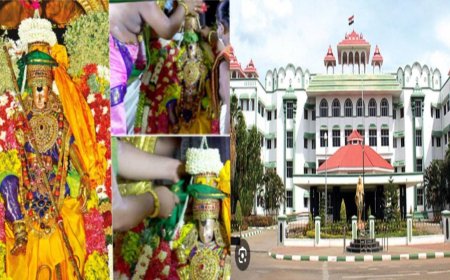 மதுரை மீனாட்சி பட்டாபிஷேகம்.. எது ஆகம விதி.. கணவனை இழந்தவர் செங்கோல் வாங்கக் கூடாதா?..  ஹைகோர்ட் நீதிபதி சுளீர்