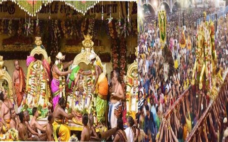 மதுரை சித்திரை திருவிழா.. மீனாட்சி திருக்கல்யாணமும்.. வைகையில் இறங்க வரும் கள்ளழகரும்.. காண கண் கோடி வேண்டுமே!