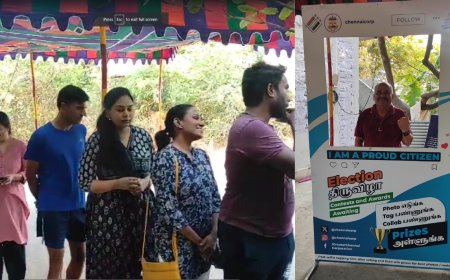 மக்களவைத் தேர்தல்.. தமிழகத்தில் காலை முதலே விறுவிறுப்பு.. வாக்களிக்க ஆர்வம் காட்டும் மக்கள்