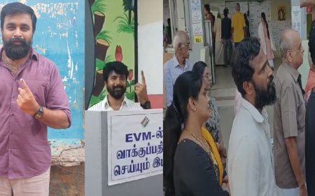 2024 Election: வரிசையில் நின்று வாக்களித்த சிவகார்த்திகேயன், வெற்றிமாறன்… பிரபலங்கள் அணிவகுப்பு!