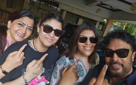 தேர்தல் பிரசாரத்தில் இருந்து திடீர் விலகல்.. Vote4INDIA என குஷ்பு போட்ட ட்வீட்.. பாஜக தலைமை மீது அதிருப்தியா?