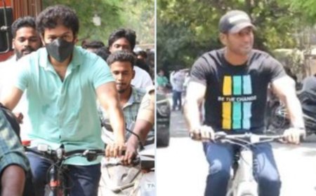 Vishal: விஜய் ரூட்டில் சைக்கிளில் வாக்களிக்கச் சென்ற விஷால்… கண்டுகொள்ளாத ரசிகர்கள்!