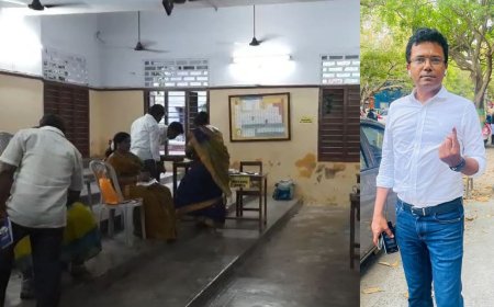 "கடமையை செய்யாம கமெண்ட் அடிக்கக் கூடாது" - விமானத்தில் வந்து ஓட்டுப்போட்ட இயக்குனர் சுசி.கணேசன் !