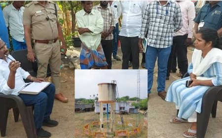வாக்குப்பதிவை புறக்கணித்த வேங்கைவயல் மக்கள்; அதிகாரிகள் பேச்சுவார்த்தைக்குப் பின் வாக்களிப்பு...