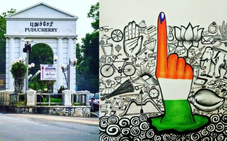 புதுச்சேரி மக்களவைத் தேர்தலில் 78.80% வாக்குகள் பதிவு... அதிக வாக்குப்பதிவு எங்கு தெரியுமா?