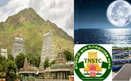 சித்ரா பௌர்ணமி.. கிரிவலம் வர தயாராகும் பக்தர்கள்.. திருவண்ணாமலைக்கு 2,500 சிறப்பு பேருந்துகள்..5,000 காவலர்கள் பாதுகாப்பு