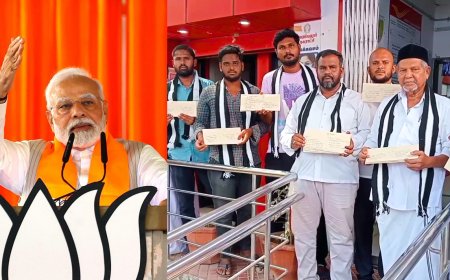 மோடி மீது நடவடிக்கை எடுங்க.. தேர்தல் ஆணையத்திற்கு பறக்கும் அஞ்சல் கடிதங்கள்..  மனிதநேய மக்கள் கட்சி புகார்