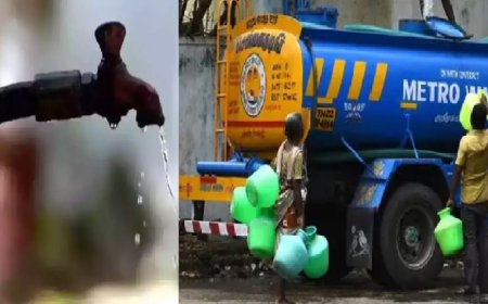 சென்னையில் குடிநீர் விநியோகம் நிறுத்தம்..? 7 மண்டலங்களுக்கு முக்கிய அறிவிப்பு...