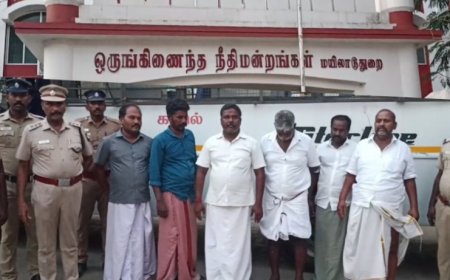 காவலரை கார் ஏற்றிக்கொன்ற வழக்கு.. குற்றவாளிகளாக அறிவிக்கப்பட்ட 4 பேருக்கு ஆயுள் தண்டனை!