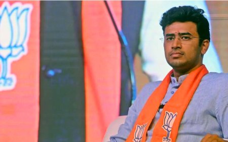 பாஜக வேட்பாளர் தேஜஸ்வி சூர்யா மீது வழக்கு.. தேர்தல் நடத்தை விதியை மீறியதாக குற்றச்சாட்டு...