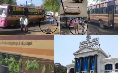 ஓட்டை உடைசல் பேருந்துகள்.. அச்சத்தில் பயணிகள்... உடனே ஆய்வு செய்ய போக்குவரத்து துறை உத்தரவு