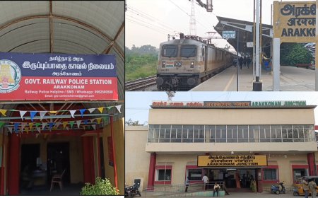 ஓடும் ரயில் நகை, பணம் வழிப்பறி.. அரக்கோணத்தில் அதிர்ச்சி.. வெள்ளி பொருட்களை மீட்டு ஒப்படைத்த ரயில்வே போலீஸ்  