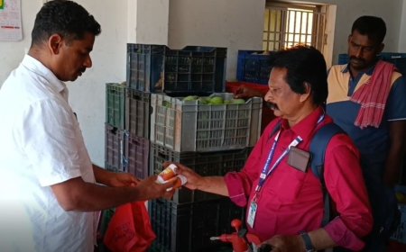 "பினாயில் வாங்கிட்டு வாங்க"   ஆஃபிசர்கள் அதிரடி..!  ஆயிரம் கிலோ மாம்பழங்கள் அழிப்பு