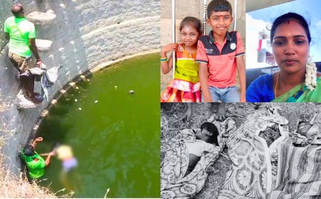 கிணற்றில் நீச்சல் பழகியபோது விபரீதம்.. 2 குழந்தைகளுடன் தாய் உயிரிழப்பு.. பெற்றோர்களே கவனம்…