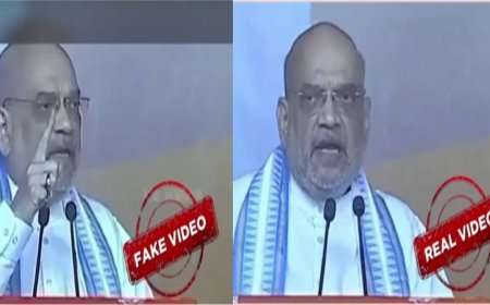 அமித் ஷா பற்றி போலி செய்தி... வெளியிட்ட காங். பிரமுகர் கைது!