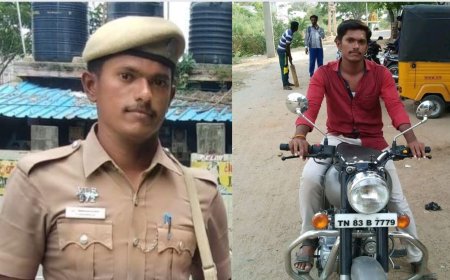 சாலை விபத்தில் பறிபோன உயிர்.. வாணியம்பாடி காவலரின் கண்கள் தானம் !