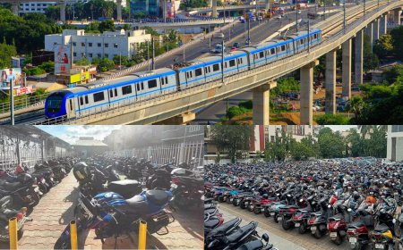 மெட்ரோ ட்ரெயின்ல போறீங்களா.. பார்க்கிங் கட்டணம் உயர்வு.. மே 1 முதல் புது ரூல்ஸ்