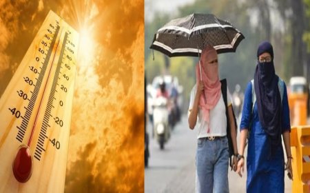 கரூர் பரமத்தியில் 111 டிகிரி பாரன்ஹீட்... வெப்ப அலை  தொடரும்.. வானிலை ஆய்வு மையம் வார்னிங்