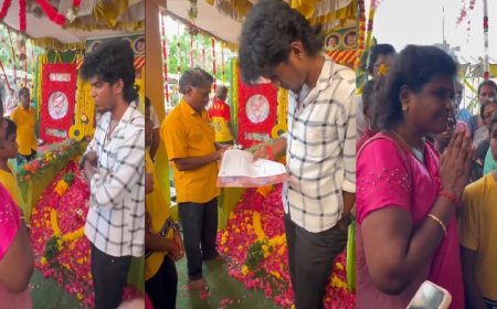 கேப்டன் நினைவிடத்தில் உதவி கேட்ட தாய்... KPY பாலாவின் நெகிழ்ச்சியான செயல்... ச்சே... கண்ணே கலங்குதுங்க!!