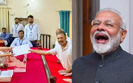 தோல்வி பயத்தில் அமேதியில் இருந்து ராகுல் ஓட்டம் பிடித்து விட்டார் - பிரதமர் விளாசல்