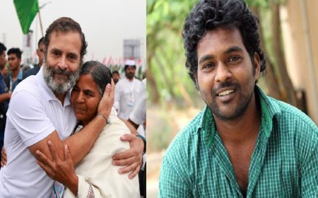 "ரோஹித் வெமுலா தலித்தே அல்ல!" ஸ்மிருதியை விடுவித்த காங்கிரஸ் ! வெமுலா தாயுடன் நின்ற ராகுல் - நாடகமா?