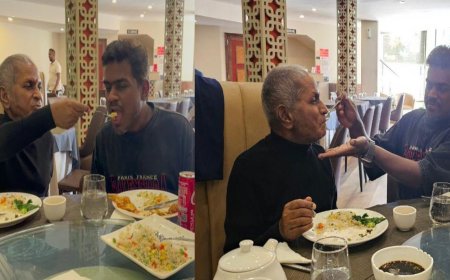 Ilaiyaraaja: ஒந்துணைக்கு நாந்தான் எந்துணைக்கு நீதான்… இளையராஜாவை குழந்தையாக மாற்றிய யுவன்!