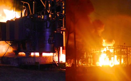 வெடித்து சிதறிய டிரான்ஸ்பார்மர்.. திருவள்ளூரில் பவர் கட்.. 1.5 லட்சம் பேர் கடும் அவதி