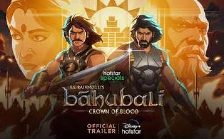 அனிமேஷனில் கலக்க வரும் பாகுபலி..  டிஸ்னி ஹாட் ஸ்டாரில் பாகுபலி: கிரவுன் ஆஃப் பிளட்.. மே 17ல் ரிலீஸ்