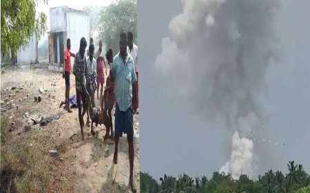 சிவகாசி பட்டாசு ஆலை வெடி விபத்து.. 8 பேர் உடல் கருகி பலி.. பலர் படுகாயம்.. முதல்வர் இரங்கல்