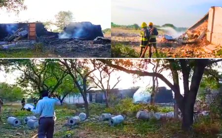 சிவகாசி பட்டாசு ஆலையில் மீண்டும் வெடிவிபத்து.. இடிந்து தரைமட்டமான 3 அறைகள்