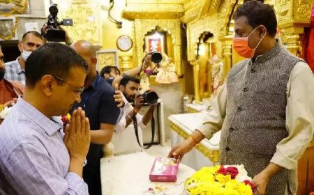 சிறையில் இருந்த வெளியே வந்து செம மாஸ்.. ஆஞ்சநேயரின் ஆசியோடு பிரசாரத்தை துவங்கும் அரவிந்த் கெஜ்ரிவால்
