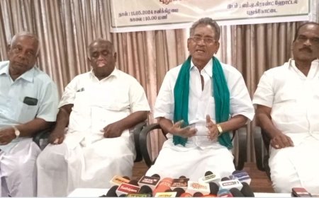 தைல மரங்களால் குறையும் நிலத்தடி நீர்மட்டம்... சட்டப் போராட்டம், களப் போராட்டம் நடத்த விவசாயிகள் முடிவு