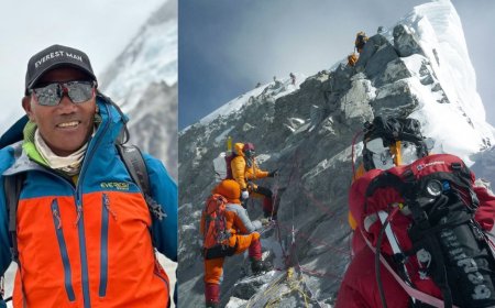 எவரஸ்ட் மலையை 29 முறை ஏறிய நபர்... ரெக்கார்ட் பிரேக்கிங் சம்பவம்.. யார் இவர்?