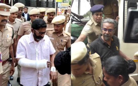 போலீஸ் கஸ்டடியில் சவுக்கு சங்கர்.. திருச்சி சிறையில் அடைக்கப்பட்ட Redpix பெலிக்ஸ் ஜெரால்ட்
