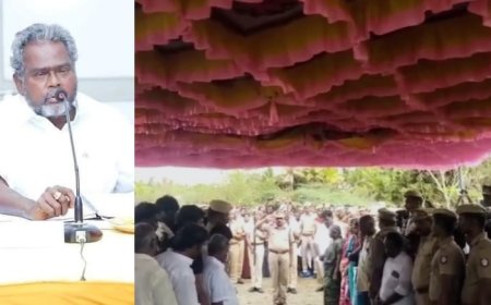 மறைந்த நாகை எம்.பி செல்வராஜ் உடலுக்கு அரசு மரியாதை.. 21 குண்டுகள் முழங்க நல்லடக்கம்