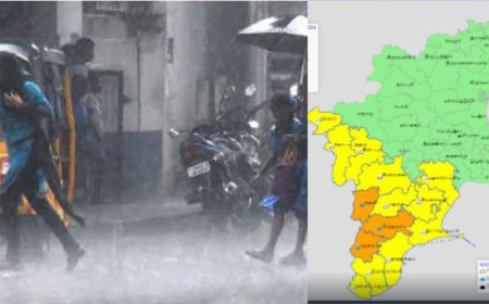 தேனி,விருதுநகர்,தென்காசிக்கு ஆரஞ்ச் அலர்ட்.. உஷார் மக்களே..கொட்டித்தீர்க்கப்போகும் கோடை மழை