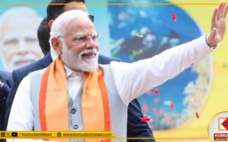 பிரதமர் மோடி இன்று தமிழ்நாடு வருகை; 45 மணி நேரம் தியானம்; காவல்துறை கட்டுப்பாட்டில் குமரி!