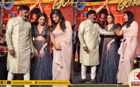 Balakrishna: “ஒரே தள்ளு... அஞ்சலியை அசால்ட் செய்த பாலகிருஷ்ணா..” ட்ரெண்டாகும் வீடியோ!
