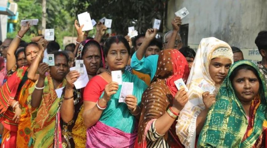 4ம் கட்ட மக்களவைத் தேர்தல் வாக்குப்பதிவு... 24% ஐ கடந்த வாக்குப்பதிவு